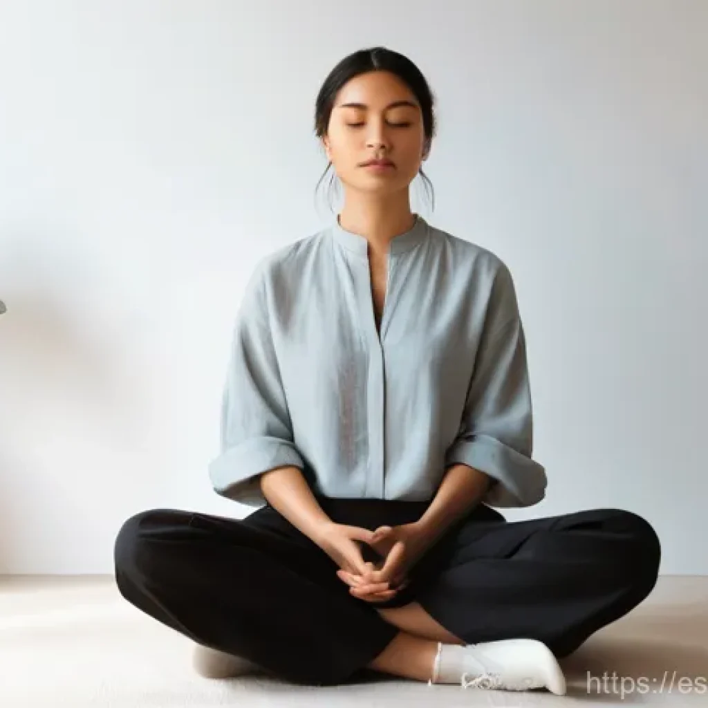 긍정적 정체성을 위한 내적 동기 부여 전략 - **Prompt 1: Inner Peace and Authentic Self-Discovery**
A serene portrait of a young adult, gende...